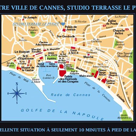 Studio Terrasse Cannes Exterior photo